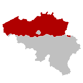 Belgique Regions Flandre Carte Populationdata Net