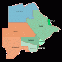 Botswana – districts