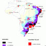 Brésil – densité et villes