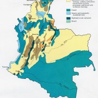 Colombie – utilisation des terres