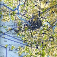 Séoul – aérienne et topographique