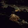 États-Unis – San Francisco satellite, de nuit