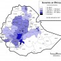 Éthiopie – densité (2004)