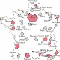 France : mise à jour des populations des aires urbaines