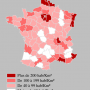 France – densité (2005)