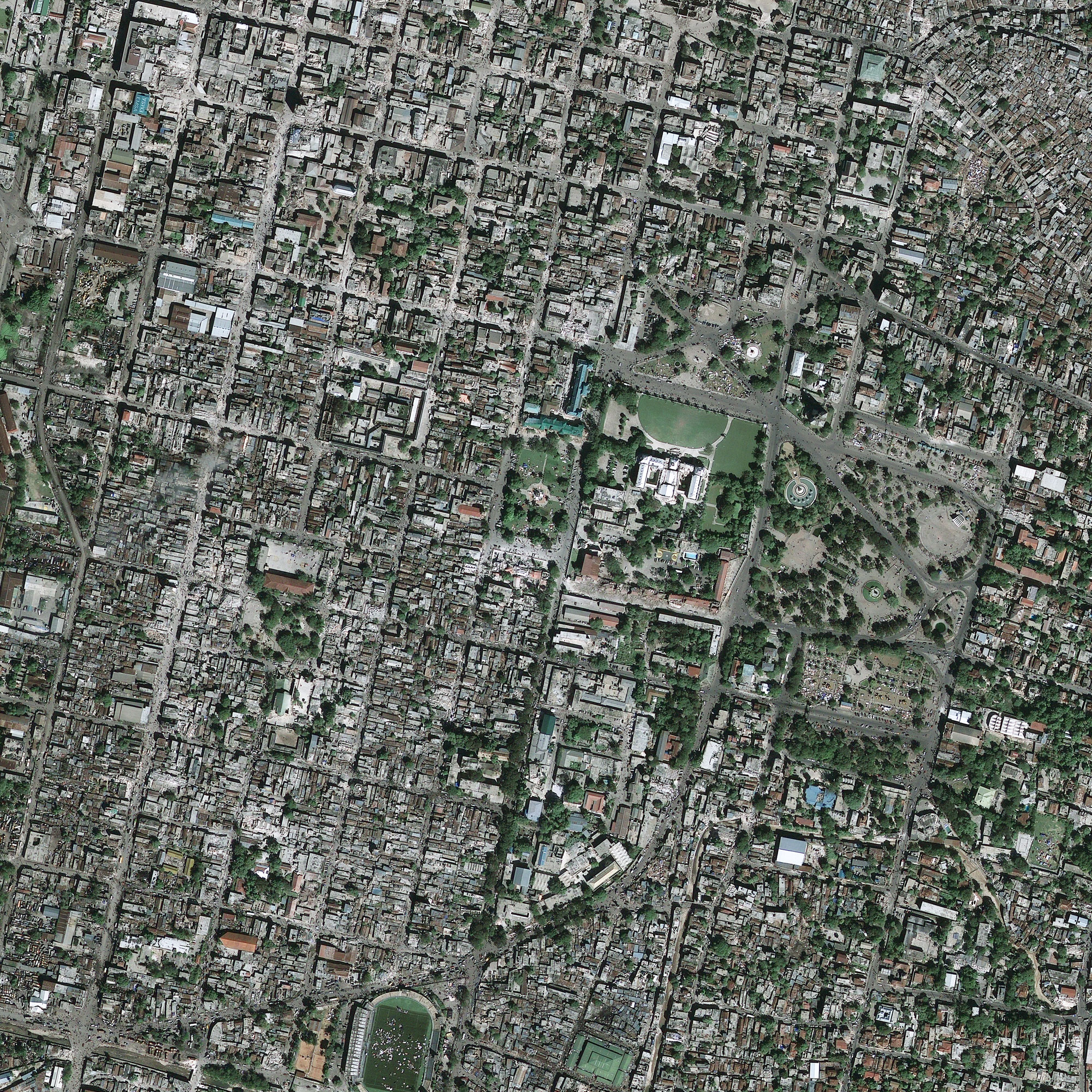Haïti - Port-au-Prince après le séisme (13 janvier 2010)