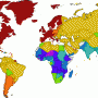 Monde – Indice de développement humain – IDH (2002)