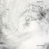 Inde – Bangladesh : cyclone Aila (25 mai 2009)