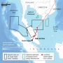 Malaisie – zones de recherches du vol MH370