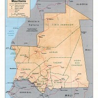 Mauritanie – relief