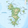 Mayotte – topographique