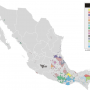Mexique – langues parlées par +100 000 personnes