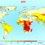Monde – La faim dans le monde en 2003