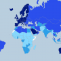 Monde – Indice de développement humain – IDH (2014)