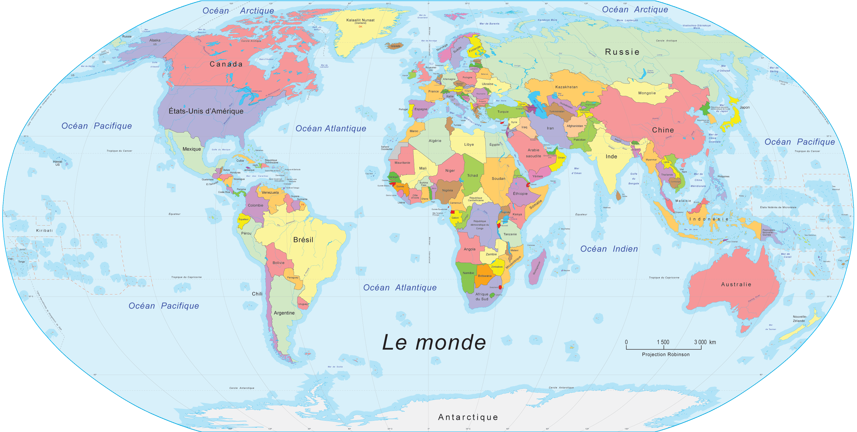 carte du monde - Image