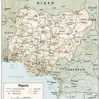 Nigéria – relief