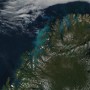 Norvège – phytoplancton vu de l’espace