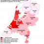 Pays-Bas – densité (2006)