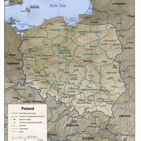 Pologne – relief