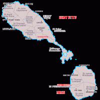 Saint-Christophe-et-Niévès – régions