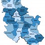 Serbie – administrative