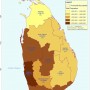 Sri Lanka – population des provinces (2012)