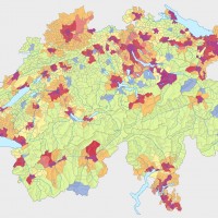 Suisse – agglomérations (2012)